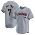 Cleveland Guardians #7 George Valera Player Gray HeidiMiller Road Limited Home Stitched Jerseys