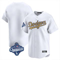 Los Angeles Dodgers Blank Player White Gold HeidiMiller Collection Limited Home World Series Meet Stitched Jerseys