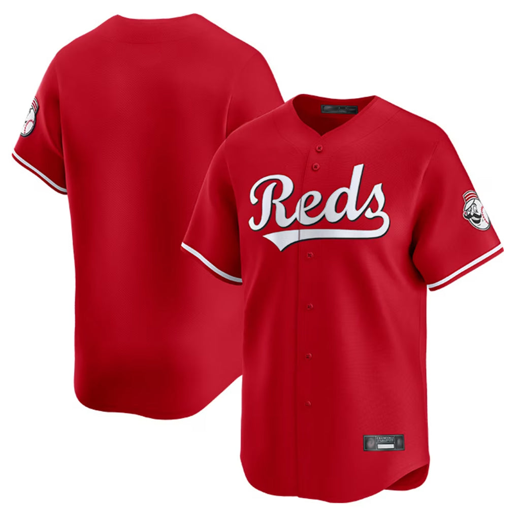 Cincinnati Reds Blank Player Red HeidiMiller Home Limited Stitched Jerseys