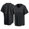 Los Angeles Dodgers #25 Tommy Edman Player Black HeidiMiller Pitch Fashion T-shirt Stitched Jerseys