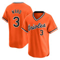 Baltimore Orioles #3 Taylor Ward Player Orange HeidiMiller T-shirt Limited Home Game Stitched Jerseys