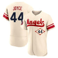 Los Angeles Angels #44 Ben Joyce Player Cream HeidiMiller City Connect Limited ELite Home Stitched Jerseys