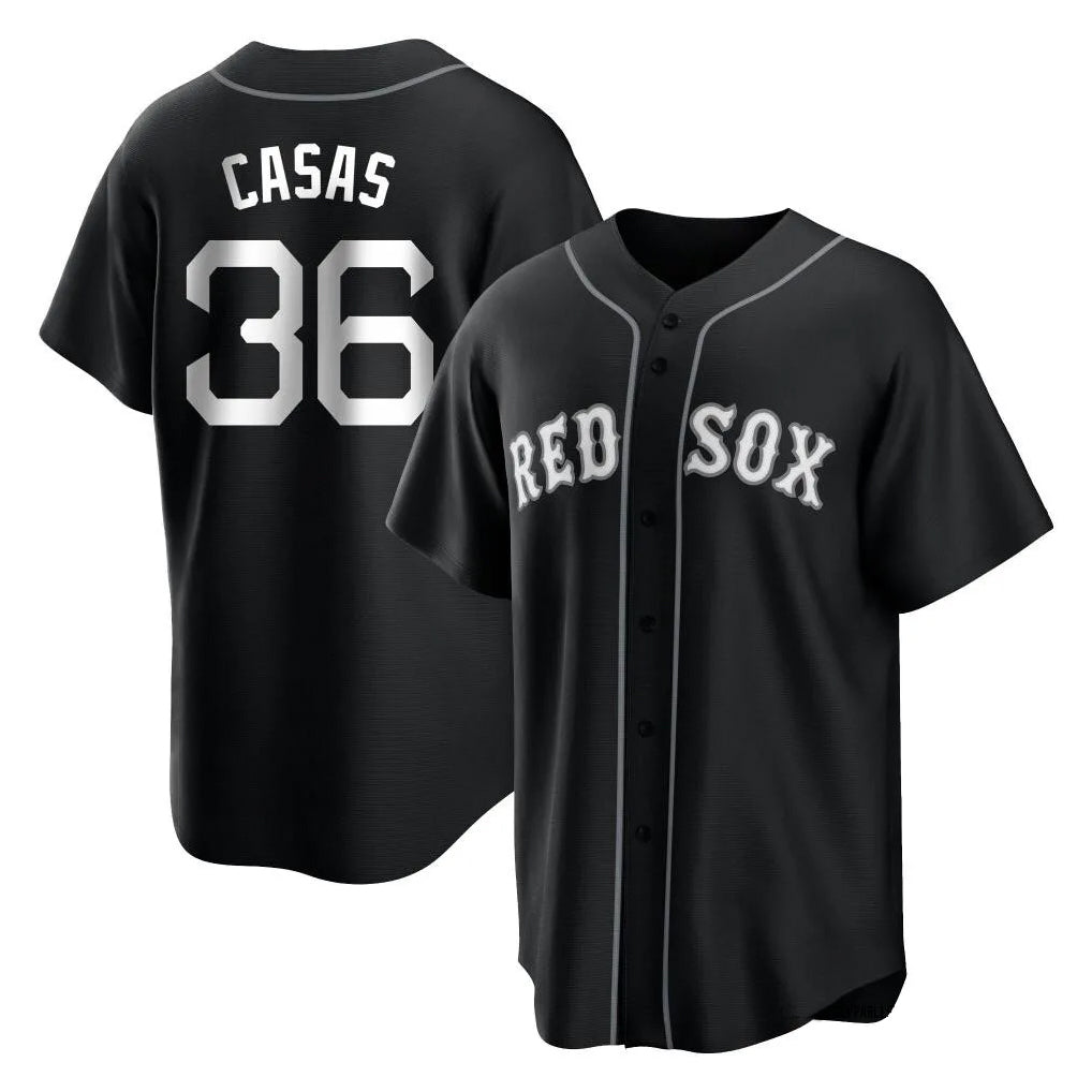 Boston Red Sox #36 Triston Casas Player Black HeidiMiller Home Game Stitched Jerseys