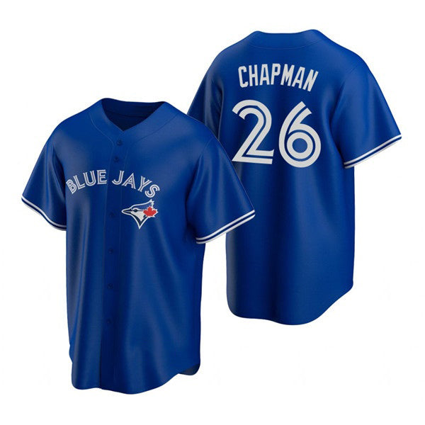 Toronto Blue Jays #26 Matt Chapman Royal HeidiMiller Cool Base Stitched Jersey