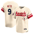 Los Angeles Angels #9 Zach Neto Player Cream HeidiMiller City Connect Limited Home Stitched Jerseys
