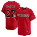 Cleveland Guardians #27 Austin Hedges Player Red HeidiMiller Limited Home Stitched Jerseys