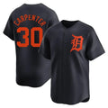 Detroit Tigers #30 Kerry Carpenter Player Navy HeidiMiller Home Limited Stitched Jerseys