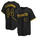 Kansas City Royals #14 Jac Caglianone Player Black HeidiMiller Snake Skin City Game Stitched Jerseys