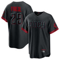 Cincinnati Reds #29 TJ Friedl Player Black HeidiMiller City Connect Home Game Stitched Jerseys