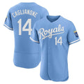 Kansas City Royals #14 Jac Caglianone Player Light Blue HeidiMiller Alt Limited Elite Home Stitched Jerseys