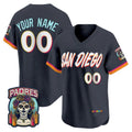 Custom San Diego Padres Obsidian HeidiMiller 2026 City Connect Stadium Stitched Jersey