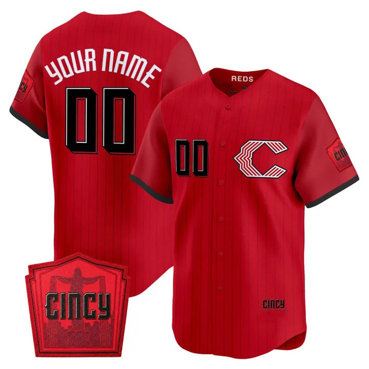 Custom Cincinnati Reds Red HeidiMiller 2026 City Connect Vapor Premier Limited Jersey - All Stitched