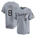 Chicago White Sox #8 Kyle Teel Player Gray HeidiMiller Road Limited Home Stitched Jerseys