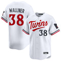 Minnesota Twins #38 Matt Wallner Player White HeidiMiller Home Limited Stitched Jerseys
