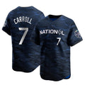 Arizona Diamondbacks #7 Corbin Carroll Player Royal HeidiMiller Limited National League Game All-Star Stitched Jerseys