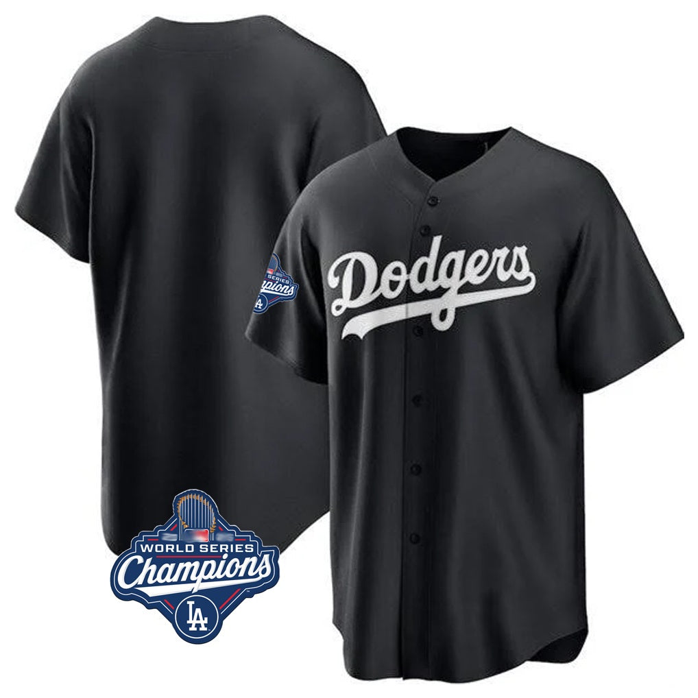 Los Angeles Dodgers Blank Player Black HeidiMiller Pitch Fashion World Series Meet T-shirt Stitched Jerseys