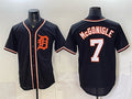 Detroit Tigers #7 Kevin McGonigle 2026 Fashion Replica Black HeidiMiller Out Stitched Jersey