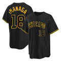 Chicago Cubs #18 Shota Imanaga Player Black HeidiMiller Snake Skin City Game Stitched Jerseys