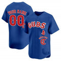 Custom Chicago Cubs Special Vapor Premier Limited Jersey ¨C Royal HeidiMiller