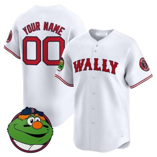 Custom Boston Red Sox Wally Vapor Premier Limited Jersey ¨C White HeidiMiller