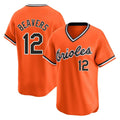 Baltimore Orioles #12 Dylan Beavers Player Orange HeidiMiller T-shirt Limited Home Game Stitched Jerseys