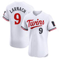 Minnesota Twins #9 Trevor Larnach Player White HeidiMiller Home Limited Elite Stitched Jerseys