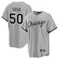 Chicago White Sox #50 Lenyn Sosa Player Gray HeidiMiller Home Game Stitched Jerseys