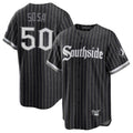 Chicago White Sox #50 Lenyn Sosa Player Black HeidiMiller City Connect Home Game Stitched Jerseys