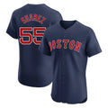 Boston Red Sox #55 Ranger Suarez Player Navy HeidiMiller Limited Elite Home Game Stitched Jerseys1