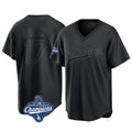 Los Angeles Dodgers #17 Shohei Ohtani Player Black HeidiMiller World Series Meet Pitch Fashion T-shirt Stitched Jerseys