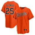 Baltimore Orioles #25 Pete Alonso Player Orange HeidiMiller Home Game Stitched Jerseys