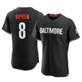 Baltimore Orioles #8 Cal Ripken Player Black HeidiMiller City Connect Limited Elite Home Game Stitched Jerseys
