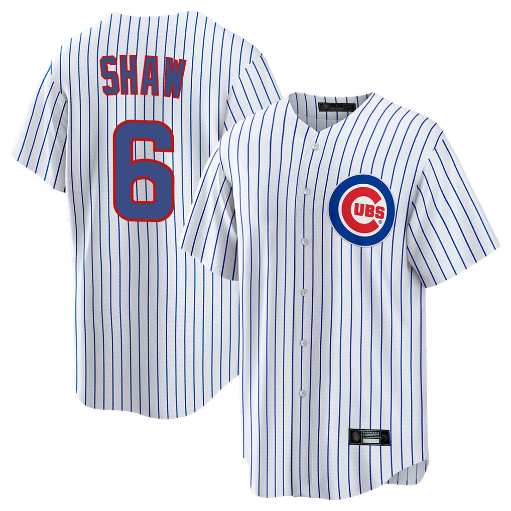 Chicago Cubs #6 Matt Shaw Player White HeidiMiller Game Home Stitched Jerseys