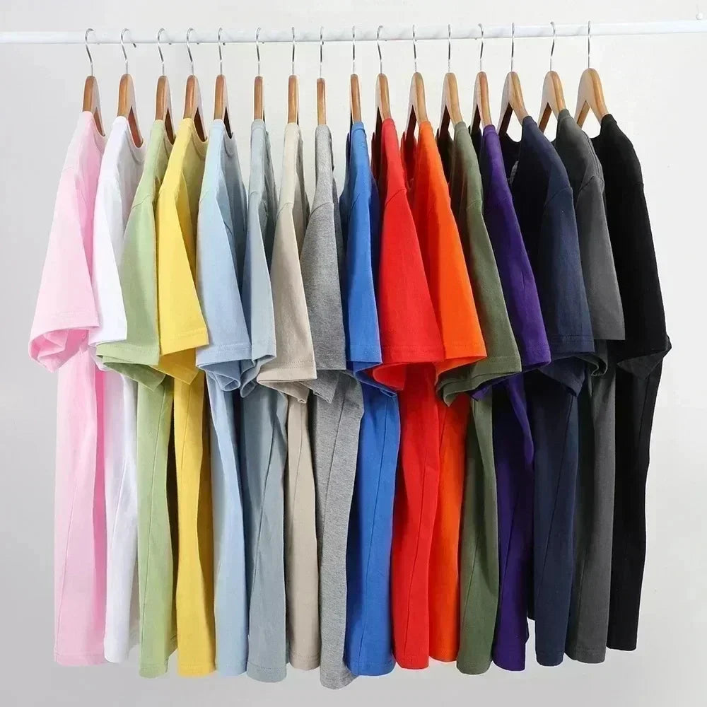 Cotton Printed T-shirt - Summer Style - New Product - Men's and Women's Versions - Loose and Casual Short-sleeved Top