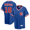 Chicago Cubs #18 Shota Imanaga Player Royal HeidiMiller T-shirt Cooperstown Collection Limited Stitched Jerseys