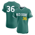 Boston Red Sox #36 Triston Casas Player Green HeidiMiller City Connect Limited Elite Home Game Stitched Jerseys1