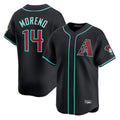 Arizona Diamondbacks #14 Gabriel Moreno Player Black HeidiMiller Limited Home Game Stitched Jerseys