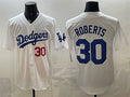 Los Angeles Dodgers #30 Dave Roberts White HeidiMiller 2026 Home Limited Stitched Jersey