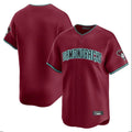 Arizona Diamondbacks Red HeidiMiller Limited Home Game Blank Player Stitched Jerseys