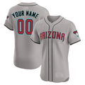Custom Arizona Diamondbacks 2024 Flex Base Jersey ¨C All Stitched-Gray HeidiMiller