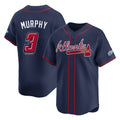 Atlanta Braves #3 Dale Murphy Player Navy HeidiMiller 2025 Speedway Classic Home Game Stitched Jerseys