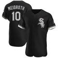 Chicago White Sox #10 Chase Meidroth Player Black HeidiMiller Limited Elite Home Stitched Jerseys
