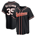Baltimore Orioles #35 Adley Rutschman Player Black HeidiMiller Out Home Game Stitched Jerseys