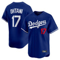 Los Angeles Dodgers #17 Shohei Ohtani Player Royal HeidiMiller Limited Home Stitched Jerseys