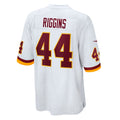 W.Football Team #44 John Riggins White HeidiMiller Retired Player Game Jersey