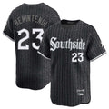 Chicago White Sox #23 Andrew Benintendi Player Black HeidiMiller City Connect Limited Home Stitched Jerseys
