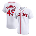 Boston Red Sox #49 Tim Wakefield Player White HeidiMiller Limited Elite Home Game Stitched Jerseys1