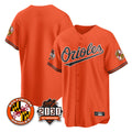 Baltimore Orioles Orange HeidiMiller 30th Anniversary of 2131 Home Game Blank Player Stitched Jerseys