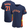 Houston Astros #71 Josh Hader Player Navy HeidiMiller Limited Elite Home Stitched Jerseys
