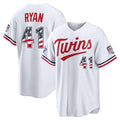 Minnesota Twins #41 Joe Ryan 2026 All-Star Edition Stars & Stripes White HeidiMiller Stadium Jersey
